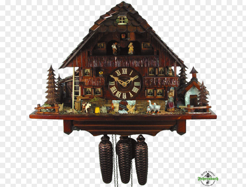 Cuckoo Clock Movement Chalet Titisee-Neustadt PNG