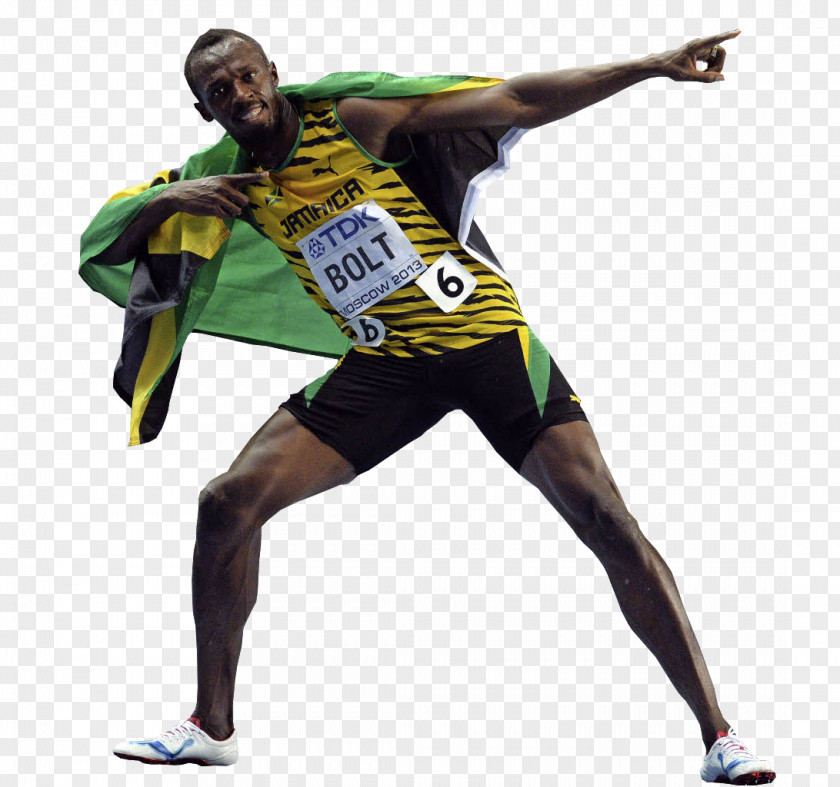 Usain Bolt Sport Athlete Sticker PNG