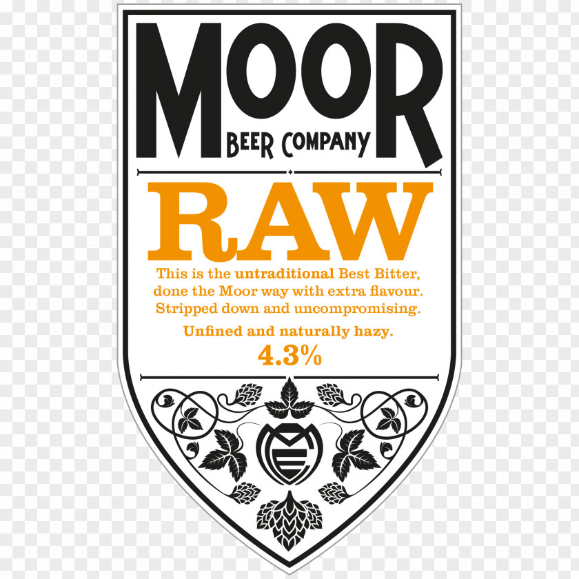 Beer Moor Co Bitter India Pale Ale Cask PNG
