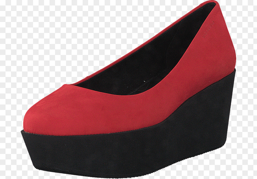 Duffy Pumps Red Shoe Suede Product Design PNG