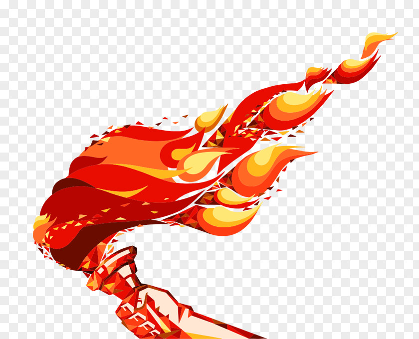 Hand Holding Torch Illustrations HD Dodge The Material Illustration PNG