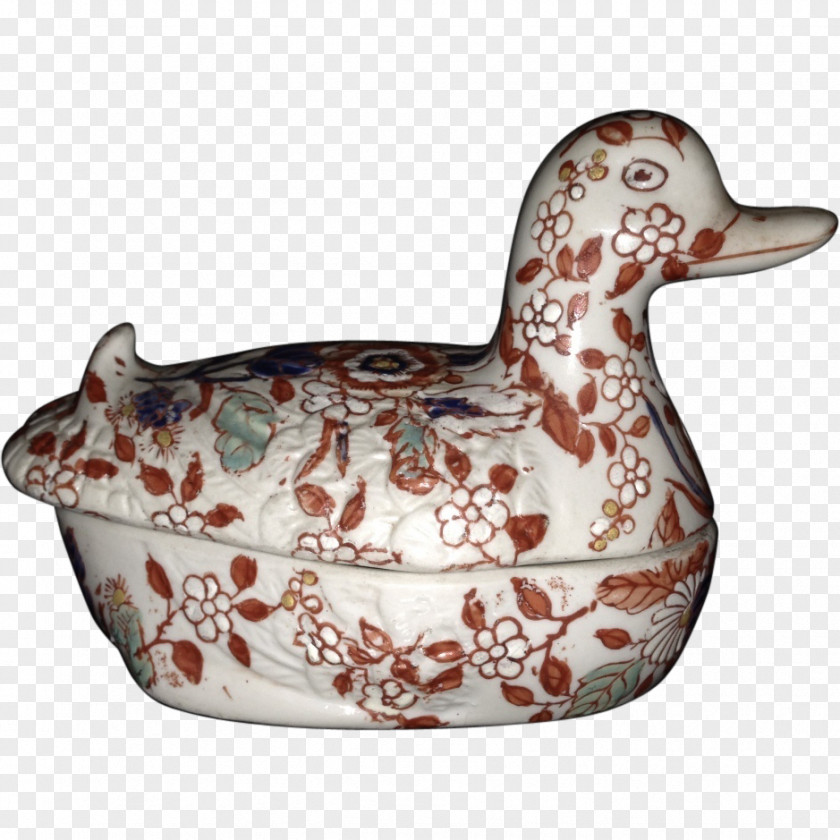 Japanese Tableware Duck Imari Ware China Porcelain Ceramic PNG