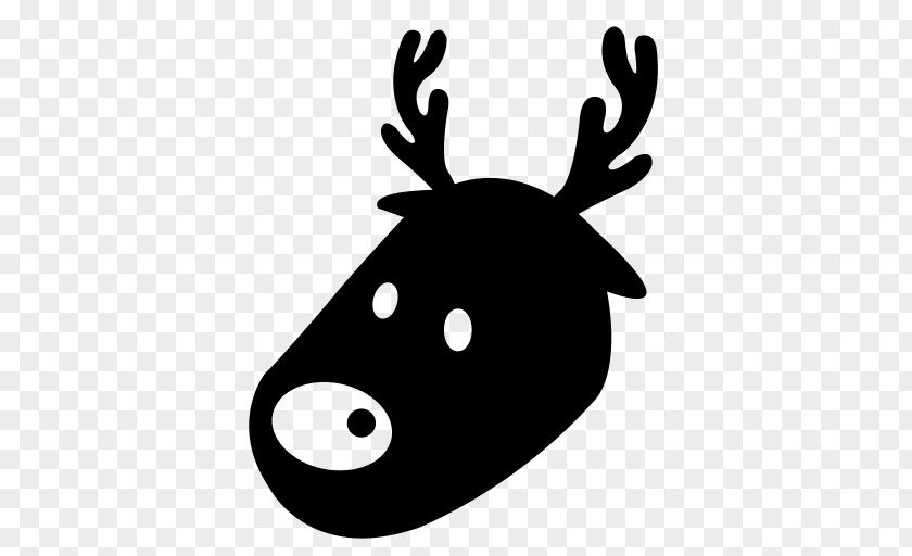 Reindeer Christmas Clip Art PNG