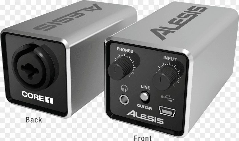 USB Alesis Core 1 Sound Cards & Audio Adapters And Video Interfaces Connectors PNG