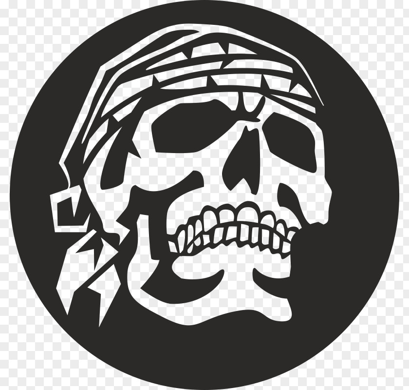 Calavera Pirata Piracy Decal I'm A Pirate PNG