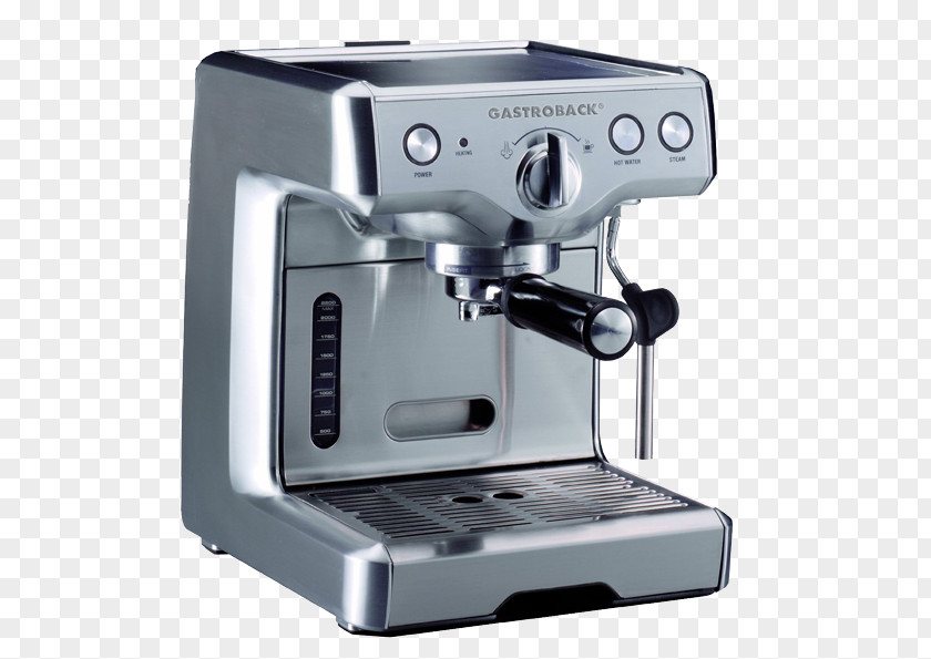 Coffee Machine15 BarBlack/stainless SteelCoffee Espresso Machines Gastroback Design Advanced Portafilter PNG
