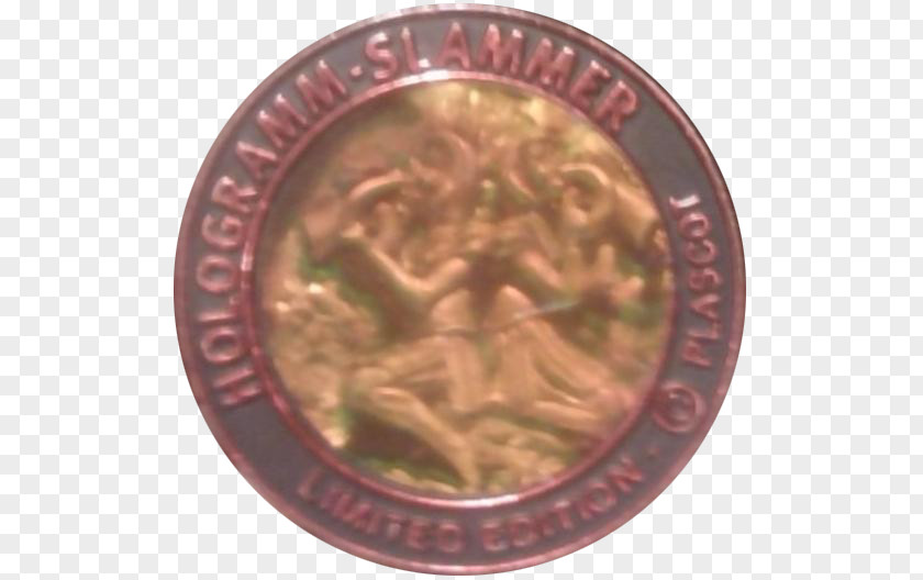 Hologram Medal Bronze Coin Metal Holography PNG