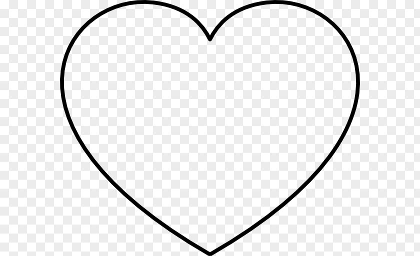 Rbc Heart Valentine's Day Black And White Clip Art PNG