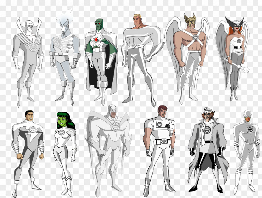 STYLE Green Lantern Corps Hal Jordan White Black Indigo Tribe PNG
