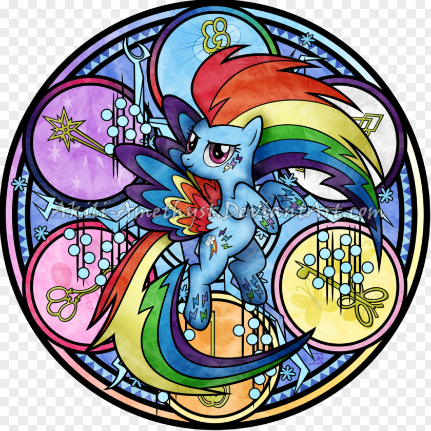 Sunset Dreams Rainbow Dash Twilight Sparkle Pinkie Pie Stained Glass Applejack PNG