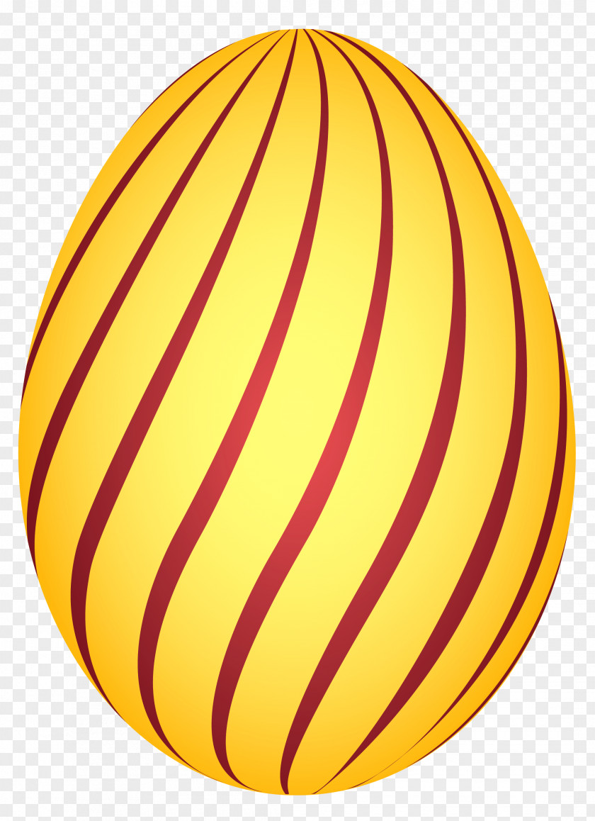 Yellow Striped Easter Egg Clipairt Picture Calabaza Pumpkin Winter Squash Gourd PNG