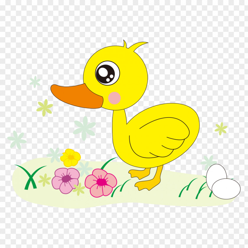 Duck Cartoon Clip Art PNG