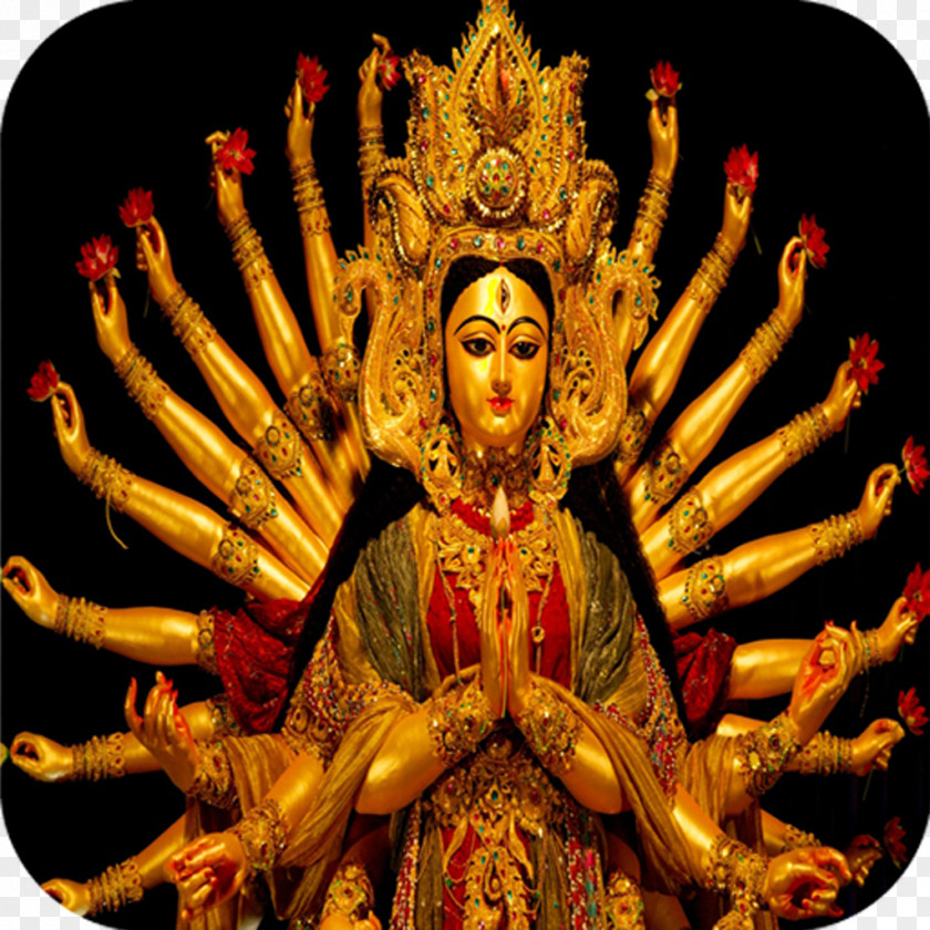 Durga Maa Shiva Puja Devi Mahatmya Navaratri PNG
