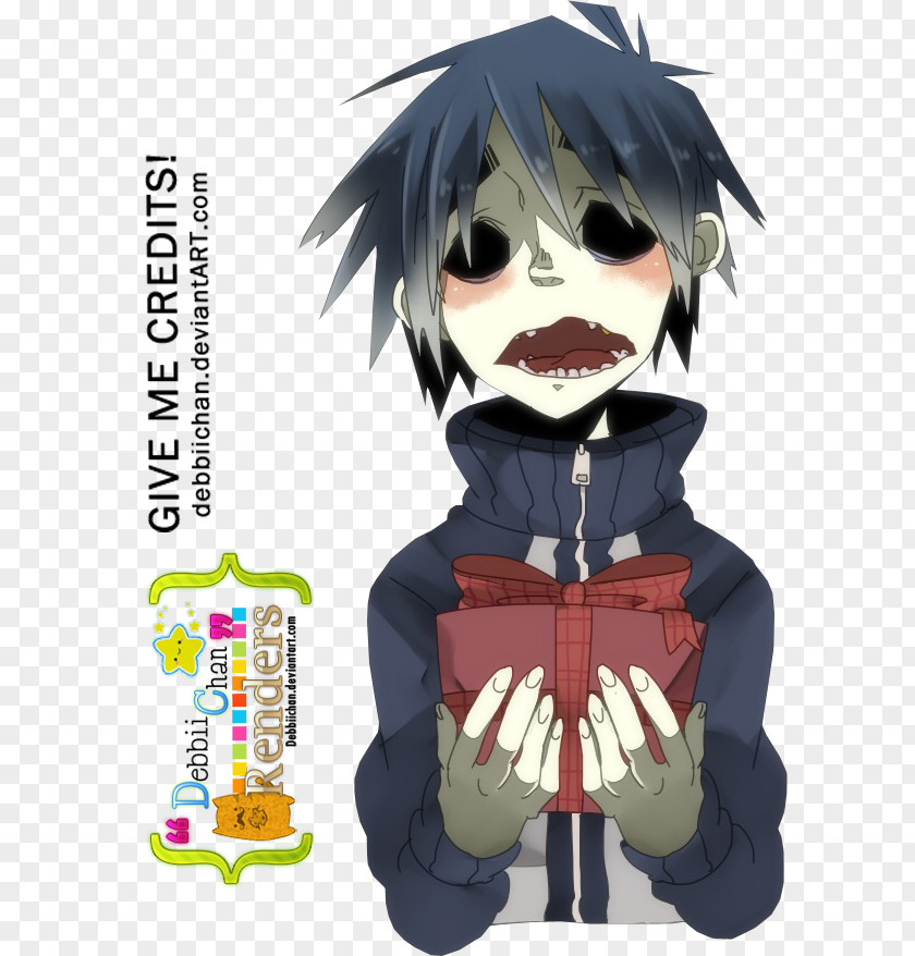 Gorillaz 2d 2-D Noodle Fan Art Murdoc Niccals PNG