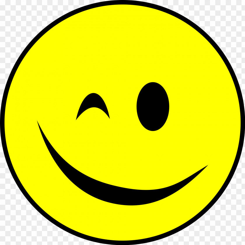 Smiley Wink Emoticon PNG