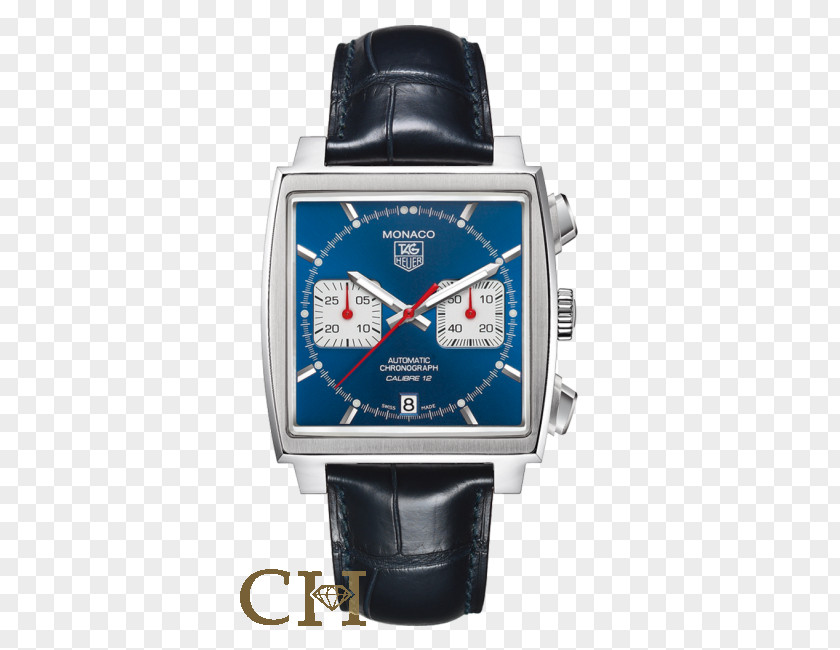 Watch TAG Heuer Monaco Calibre 12 Chronograph PNG