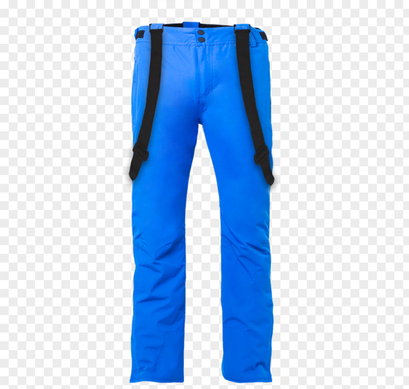 0461 Ski Suit Pants Cobalt Blue Skiing PNG