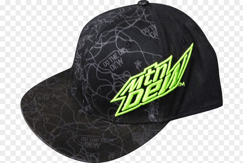 Baseball Cap Mountain Dew Hat Fizzy Drinks Image PNG