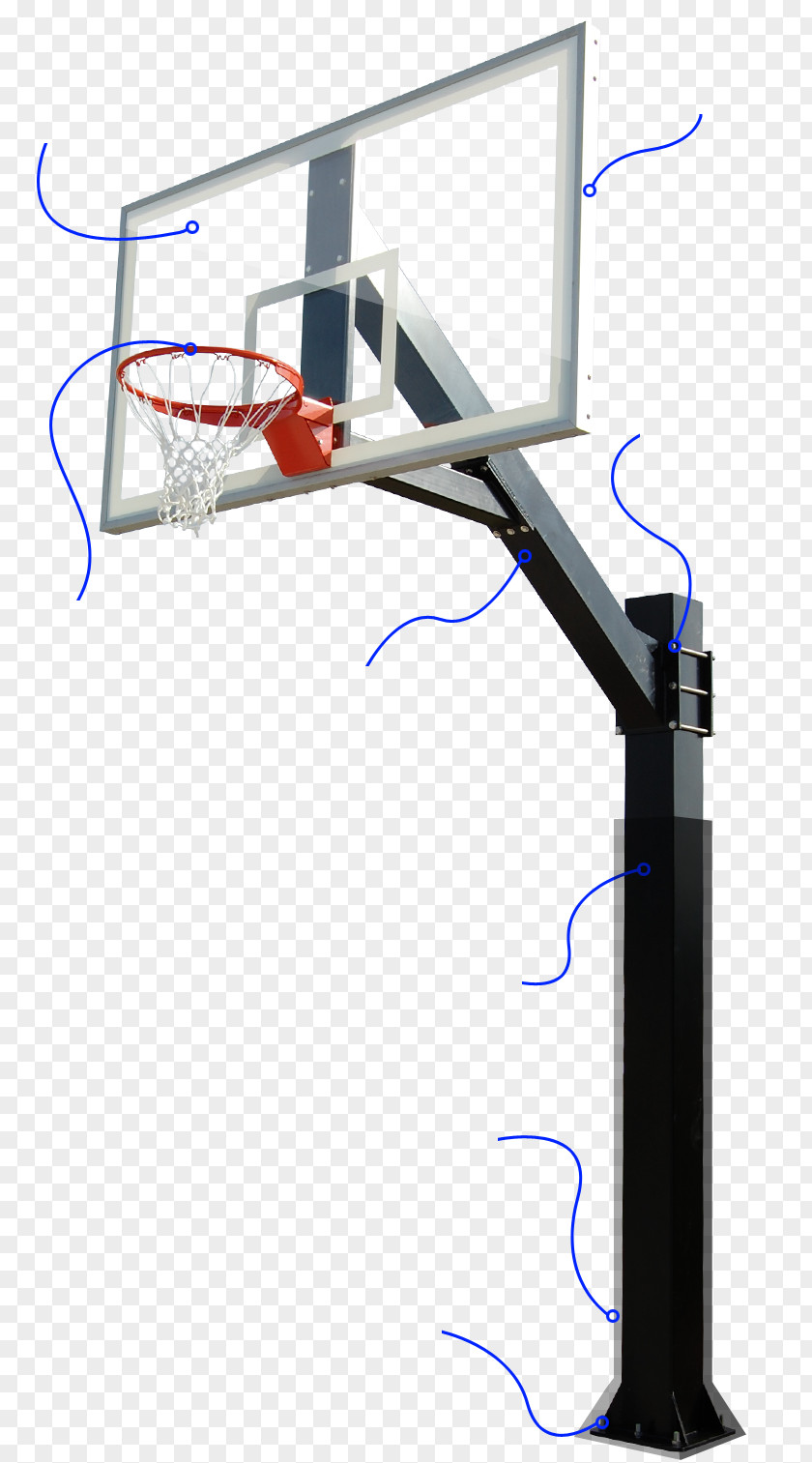 Basketball Court Pro Dunk Hoops Slam System PNG