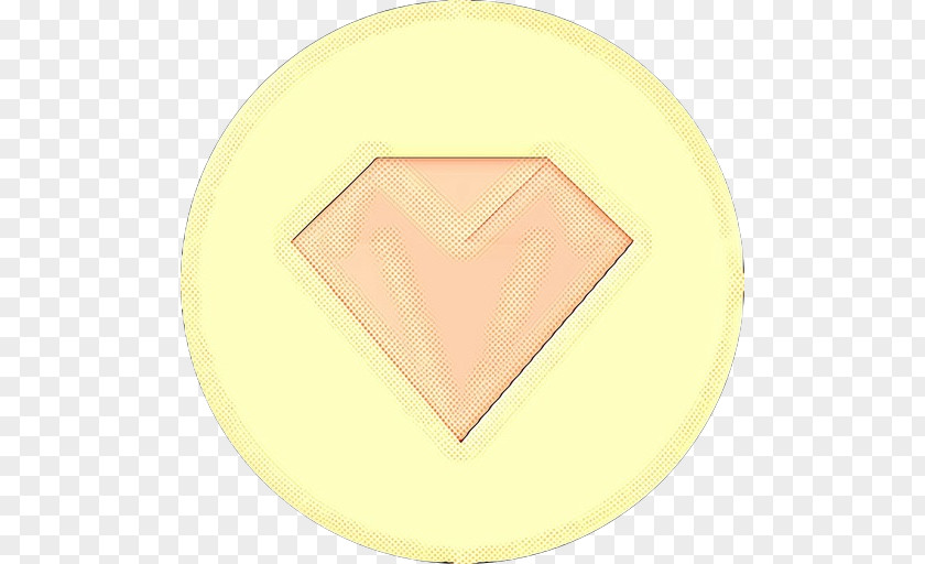 Beige Material Property Pink Yellow Heart Peach PNG