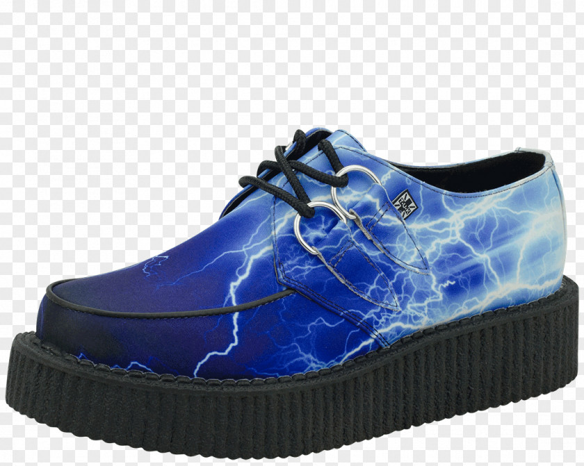 Blue Creeper Shoe Sneakers Brothel Footwear T.U.K. PNG