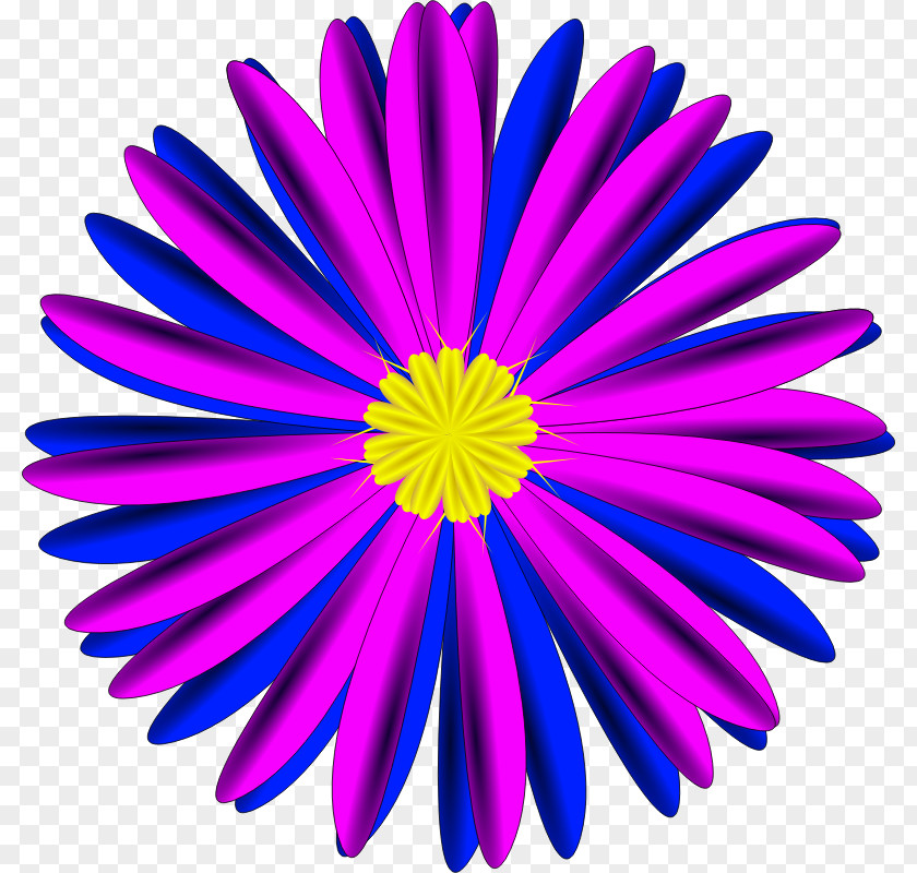 Blue Flower Pink Clip Art PNG