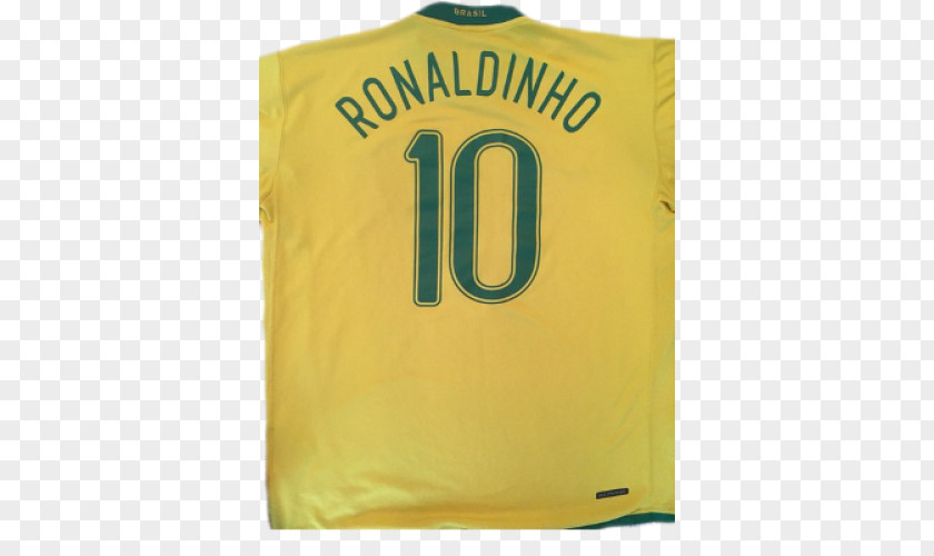 Brazil National Football Team Jersey At The 2006 FIFA World Cup T-shirt PNG