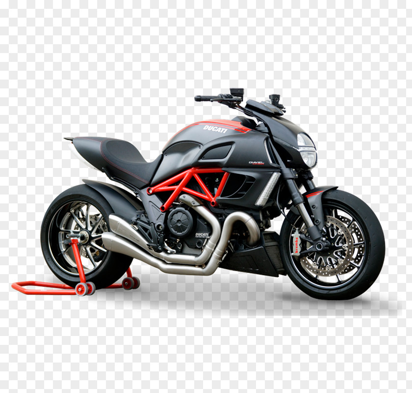 Car Exhaust System Ducati Diavel Motorcycle PNG