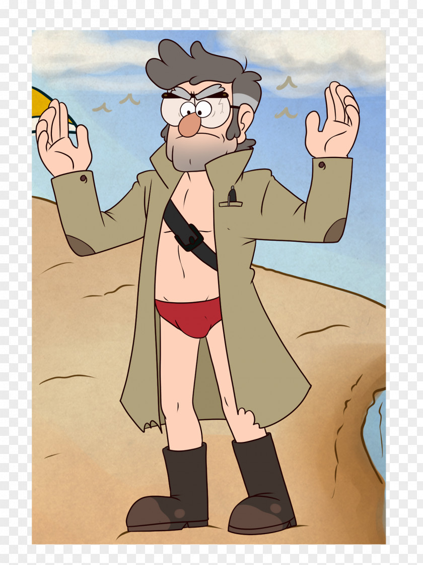 Grunkle Stan Human Behavior Fiction Thumb Illustration PNG