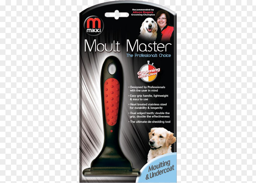Less Effort Dog Interpet Mikki Moult Master Large 6.5cm Personal Grooming Moulting PNG