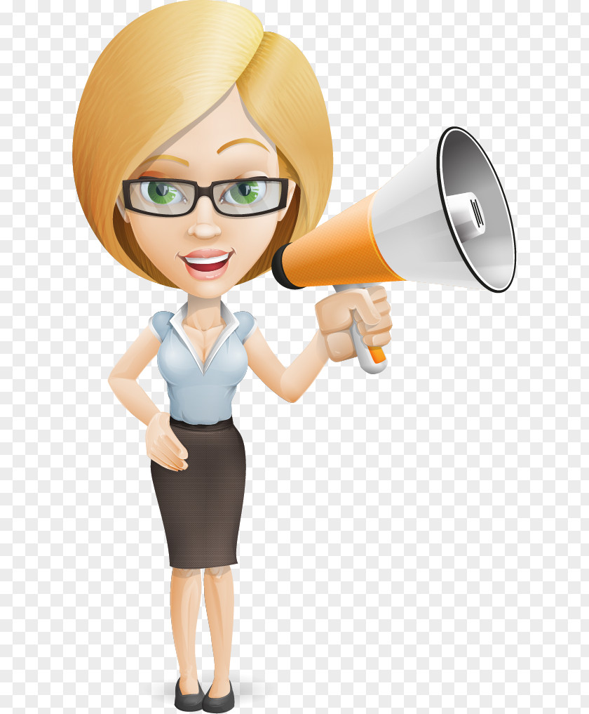 Business Woman Businessperson Idea Cartoon Accountant PNG