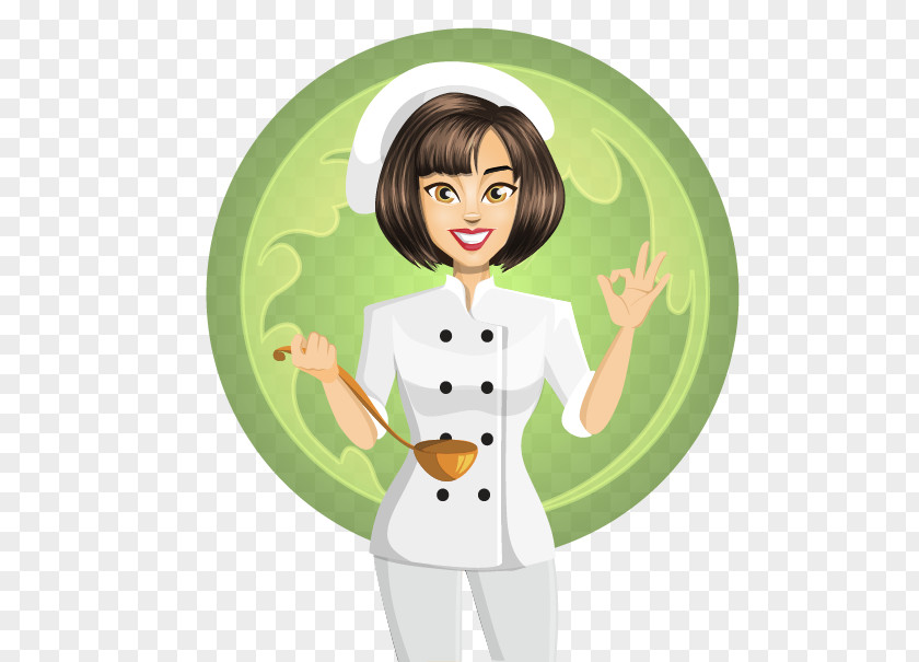 Cute Chef Cliparts The Kitchen Woman Cooking Clip Art PNG