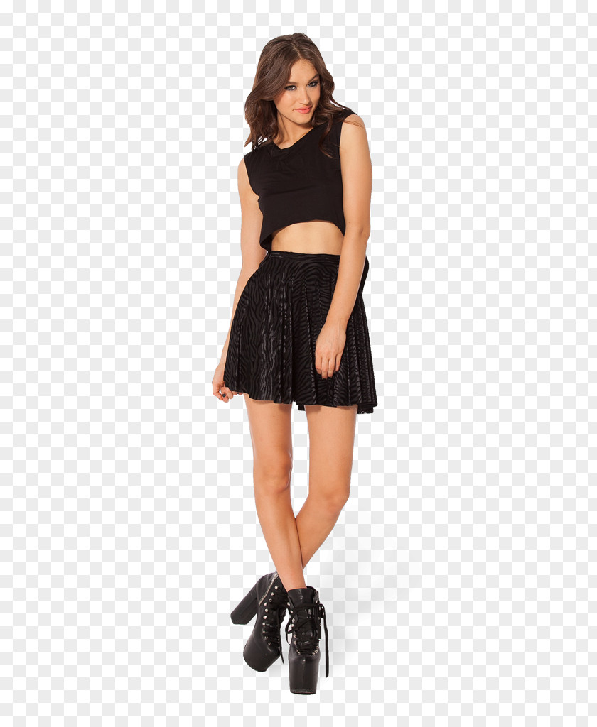Dress Little Black Skirt Waist Halterneck PNG