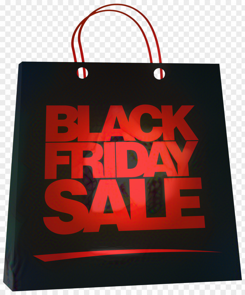Paper Bag Packaging And Labeling Black Friday PNG