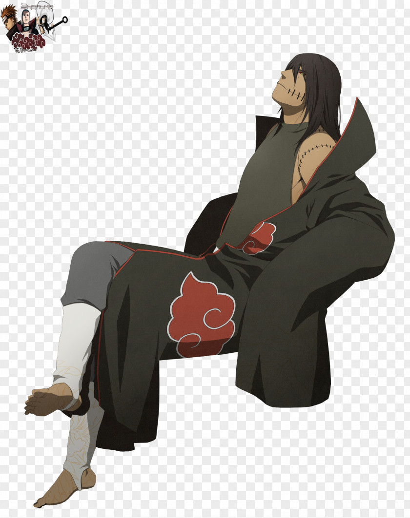 The Undertaker Kakuzu Hidan Konan Akatsuki Naruto PNG