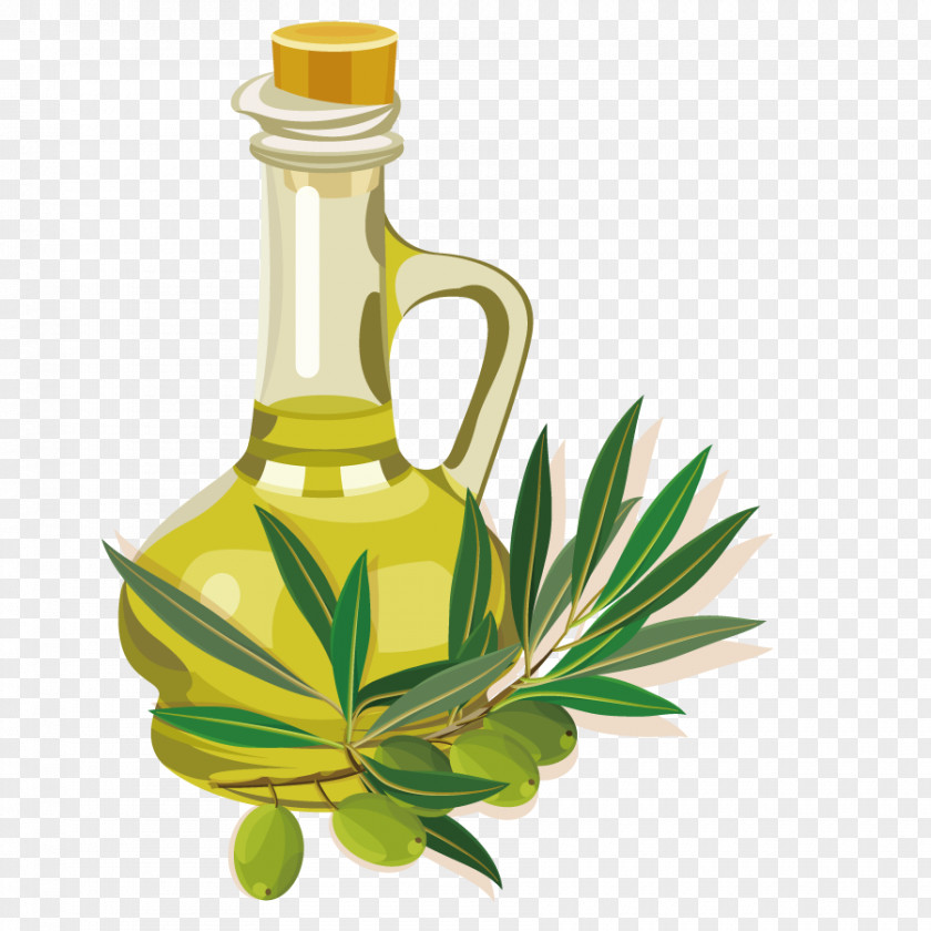 Vector Oil Water Bottles Wine Pizza Italian Cuisine Pasta Pesto PNG