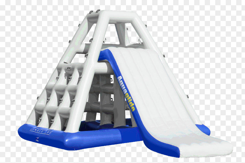 Aquaglide Inflatable Climbing Water Park PNG