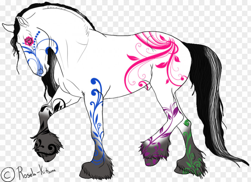 Day Of The Dead Stallion Mustang Colt Mane Unicorn PNG