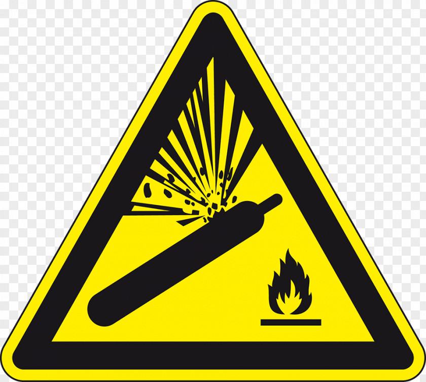 Explosion Hazard Symbol Explosive Material Sign PNG