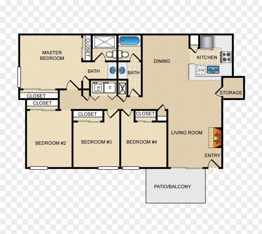 Rental Homes Luxury Floor Plan House Line PNG