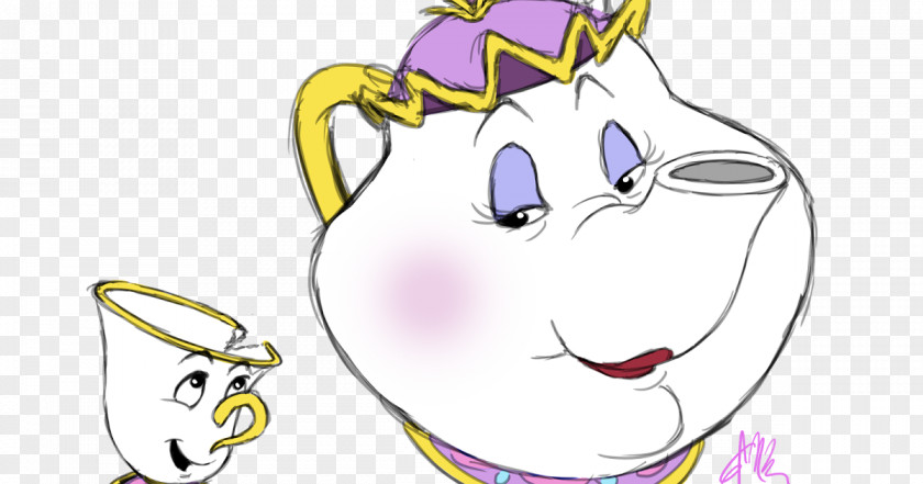 Youtube Mrs. Potts Belle Beast The Walt Disney Company YouTube PNG