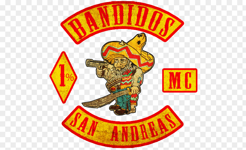Bandidos Symbol Motorcycle Club Grand Theft Auto V Auto: San Andreas Clip Art Al-Zein Clan PNG
