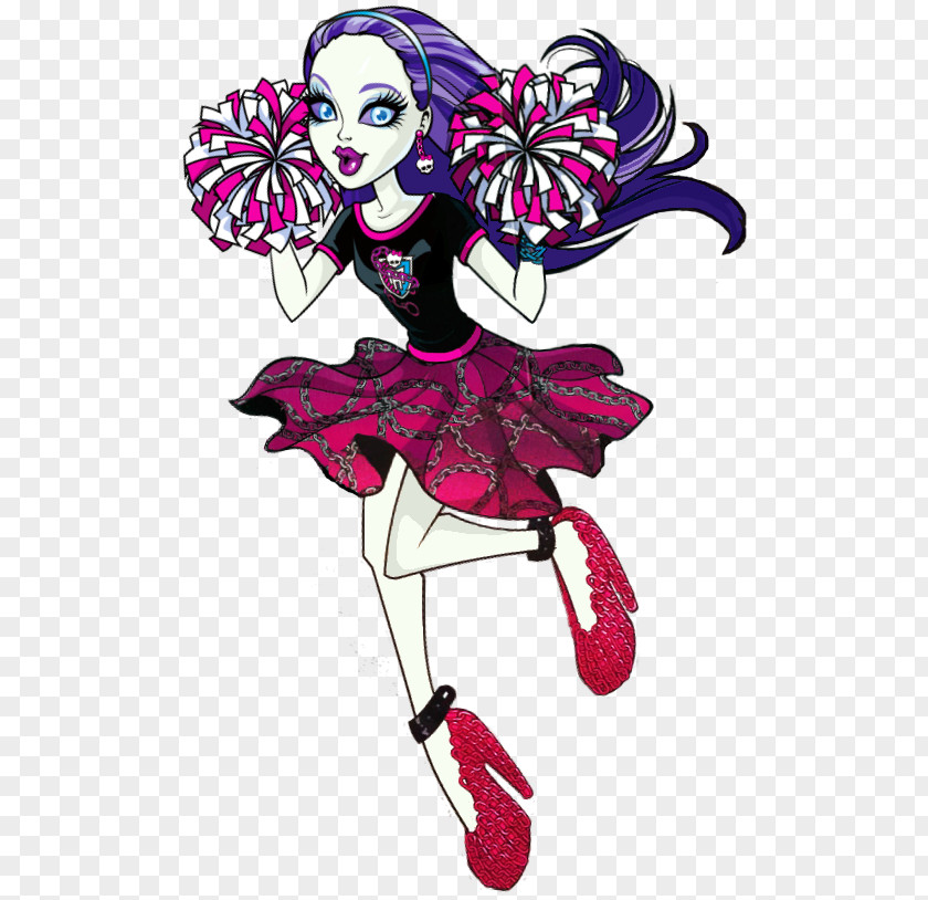 Doll Monster High: Ghoul Spirit High Spectra Vondergeist Daughter Of A Ghost PNG