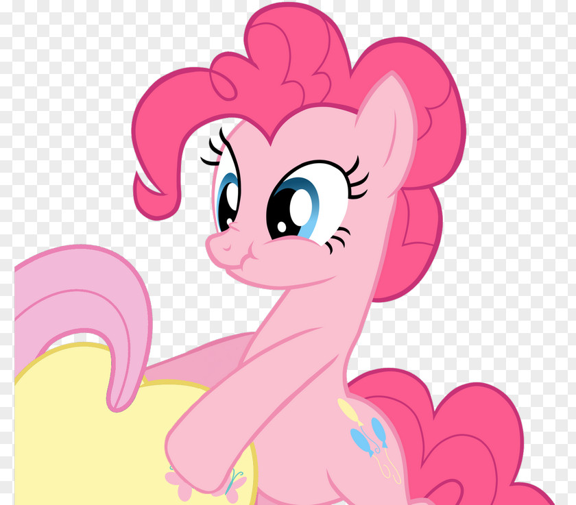 Horse Pony Pinkie Pie Cupcake Blue PNG