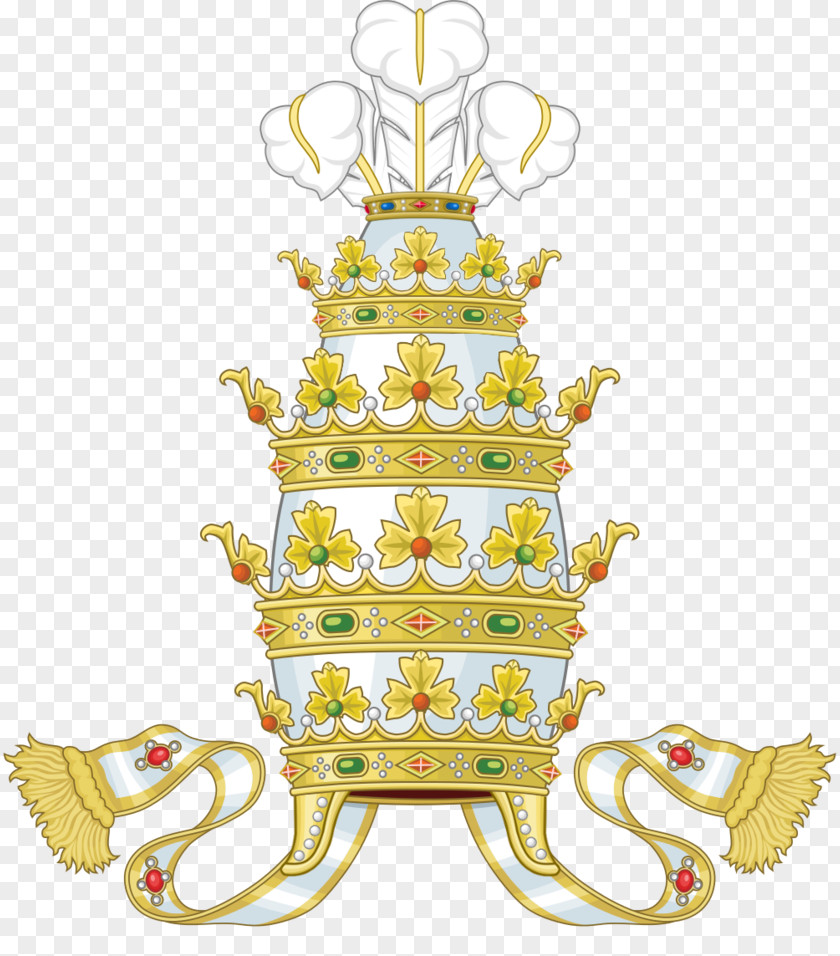 Magnificent Papal Tiara Coat Of Arms Pope Francis PNG