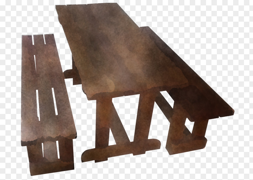 Plywood Angle Table PNG