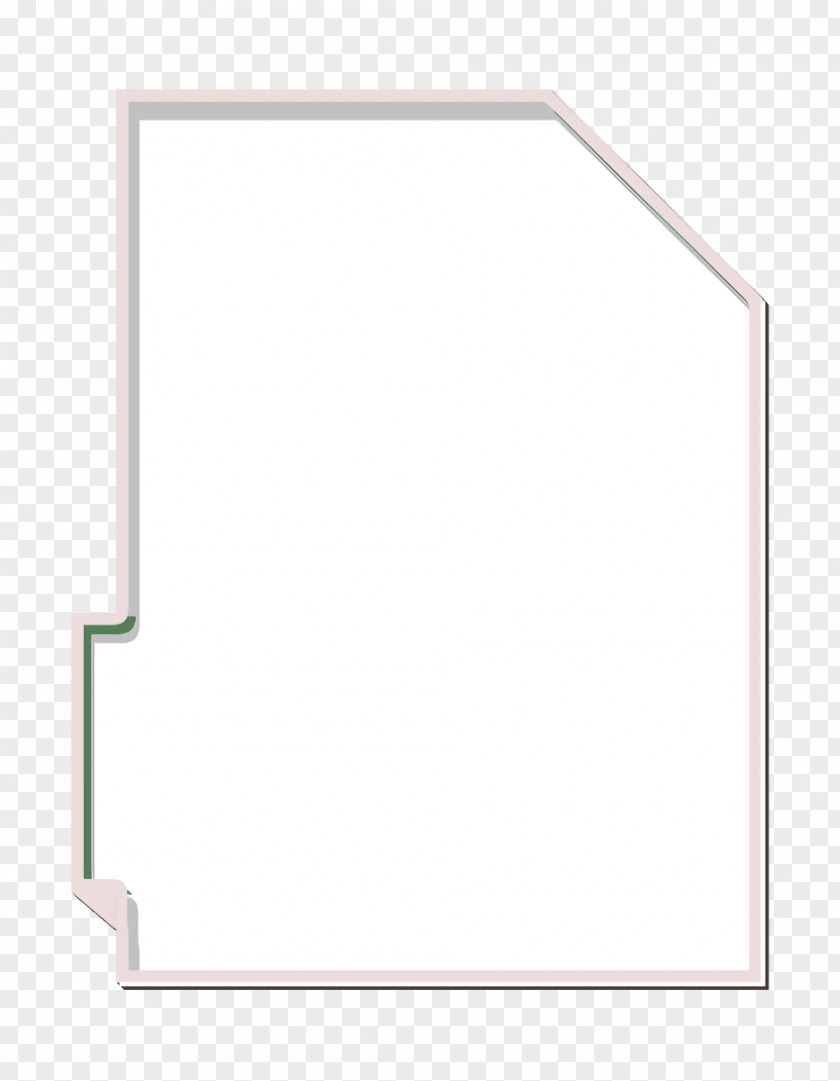 Rectangle Format Icon Document Extension File PNG