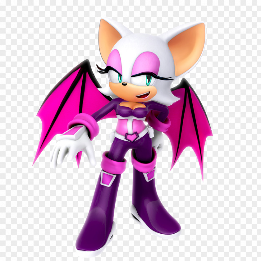 Rouge The Bat Shadow Hedgehog Sonic Free Riders Heroes Knuckles Echidna PNG