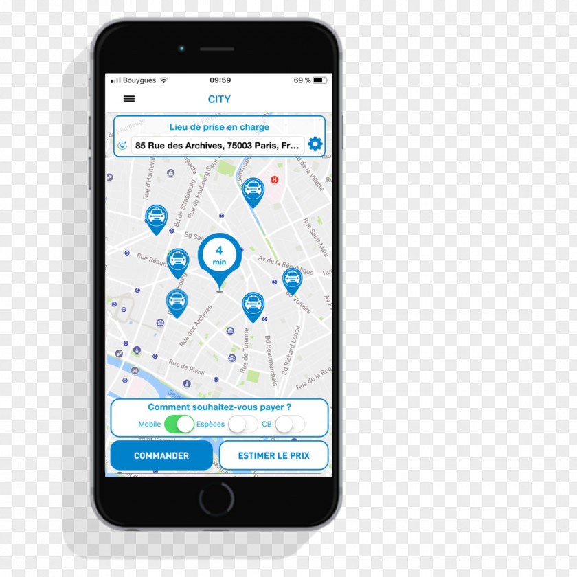 Smartphone Tako: L'appli Des 55 000 Taxis App Store Apple PNG