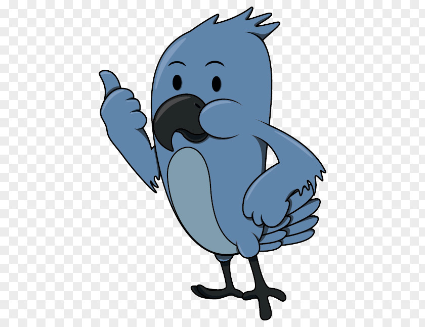 Thumbs Small Parrot Bird Cartoon Clip Art PNG